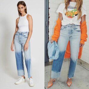 NWT Mother Denim Rambler Ankle Fray Jeans in Win Some Lose Some Size 26, 28, 29